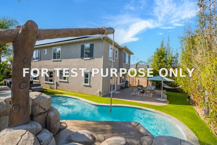 Demo/Test Data 2509 Blue Oak Pl, San Marcos, CA 92078