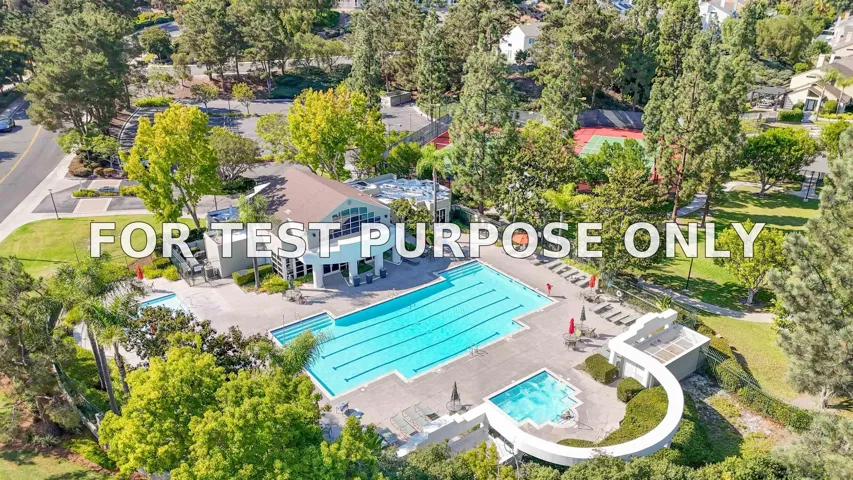 Demo/Test Data 22 Rosewood, Aliso Viejo, CA 92656