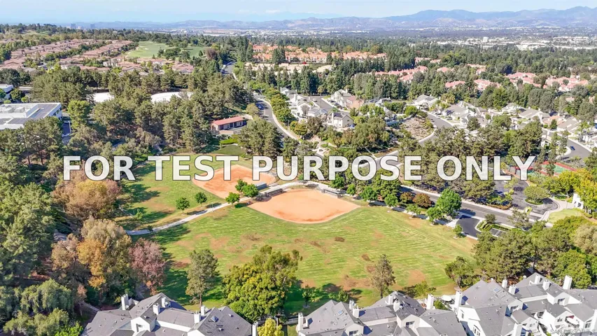 Demo/Test Data 22 Rosewood, Aliso Viejo, CA 92656