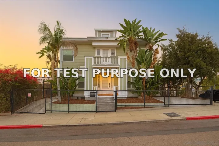 Demo/Test Data 768 17th Street, San Diego, CA 92101