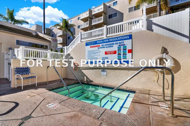 Demo/Test Data 4015 Crown Point Dr Unit 102, San Diego, CA 92109