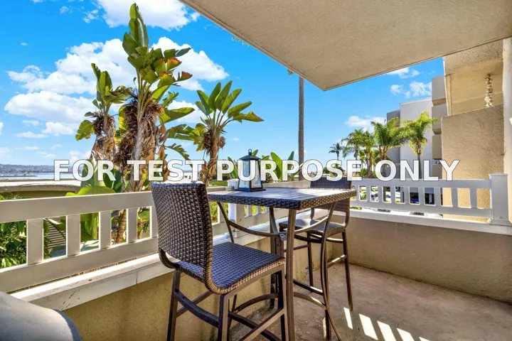 Demo/Test Data 4015 Crown Point Dr Unit 102, San Diego, CA 92109