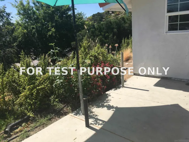 Demo/Test Data 14631 Twin Peaks Rd, poway, CA 92064