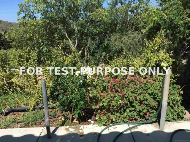 Demo/Test Data 14631 Twin Peaks Rd, poway, CA 92064