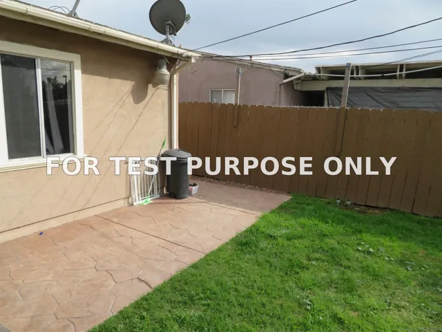 Demo/Test Data 808 Colorado Ave, Chula Vista, CA 91911