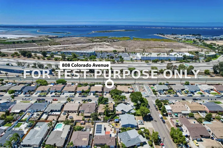 Demo/Test Data 808 Colorado Ave, Chula Vista, CA 91911
