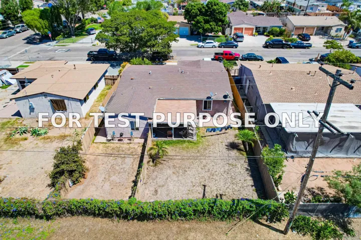 Demo/Test Data 808 Colorado Ave, Chula Vista, CA 91911