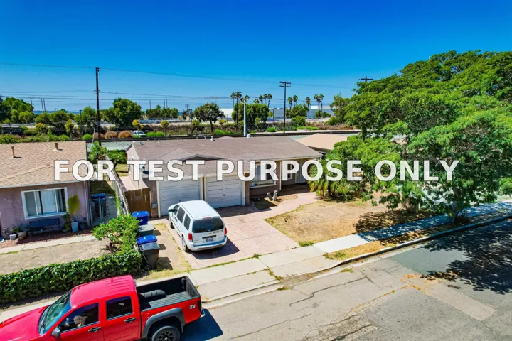 Demo/Test Data 808 Colorado Ave, Chula Vista, CA 91911