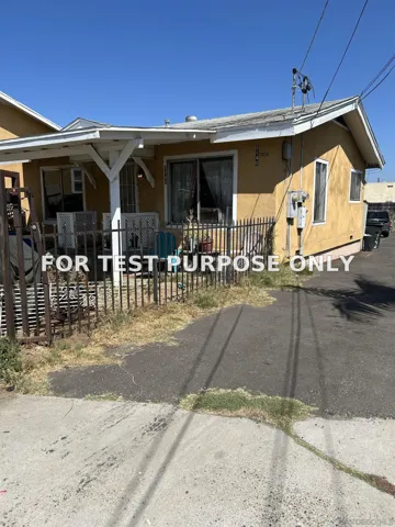 Demo/Test Data 5140 Castana St, San Diego, CA 92114