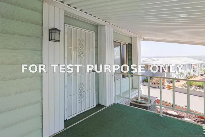 Demo/Test Data 275 S Worthington St Unit 105, Spring Valley, CA 91977
