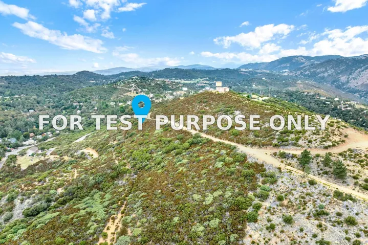 Demo/Test Data 0 Sunset Dr Unit Lot 2-4, Julian, CA 92036