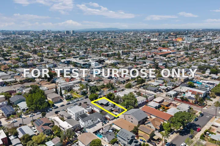 Demo/Test Data 3365-69 Grim Ave, San Diego, CA 92104