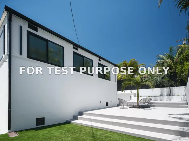 Demo/Test Data 3231 Hawk St, San Diego, CA 92103