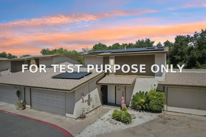 Demo/Test Data 9055 Calle Lucia, Lakeside, CA 92040