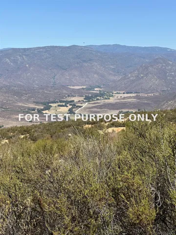 Demo/Test Data Lot 73 Parcel 4 Burma Rd Unit 73, Ramona, CA 92065