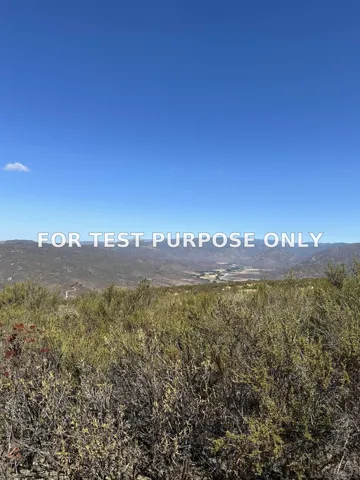 Demo/Test Data Lot 73 Parcel 4 Burma Rd Unit 73, Ramona, CA 92065