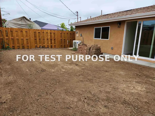 Demo/Test Data 750 N Citrus Avenue, Vista, CA 92084