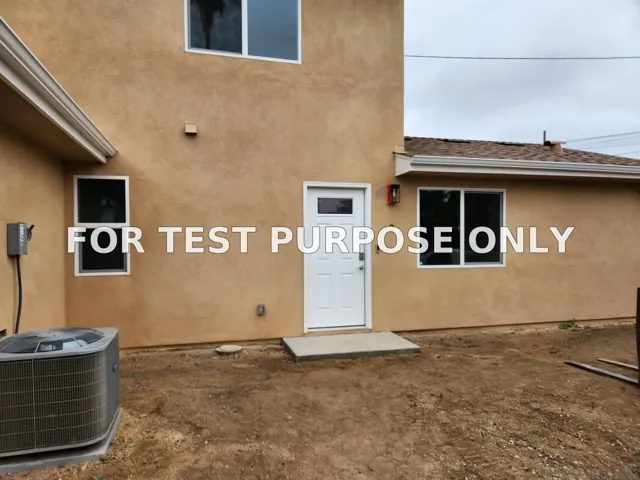Demo/Test Data 750 N Citrus Avenue, Vista, CA 92084