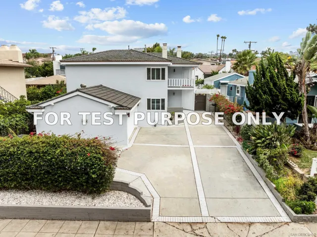 Demo/Test Data 7137 La Jolla Blvd, La Jolla, CA 92037
