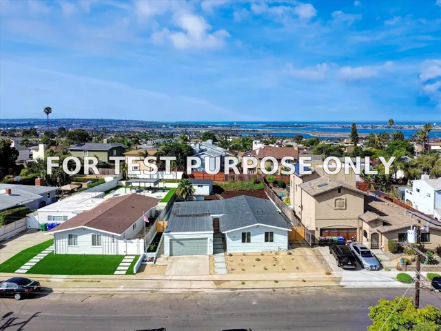 Demo/Test Data 2802 Cowley, San Diego, CA 92110