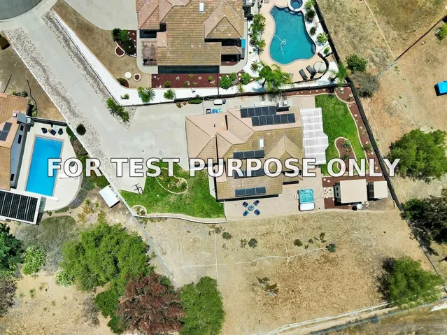 Demo/Test Data 9410 Brian Way, El Cajon, CA 92021