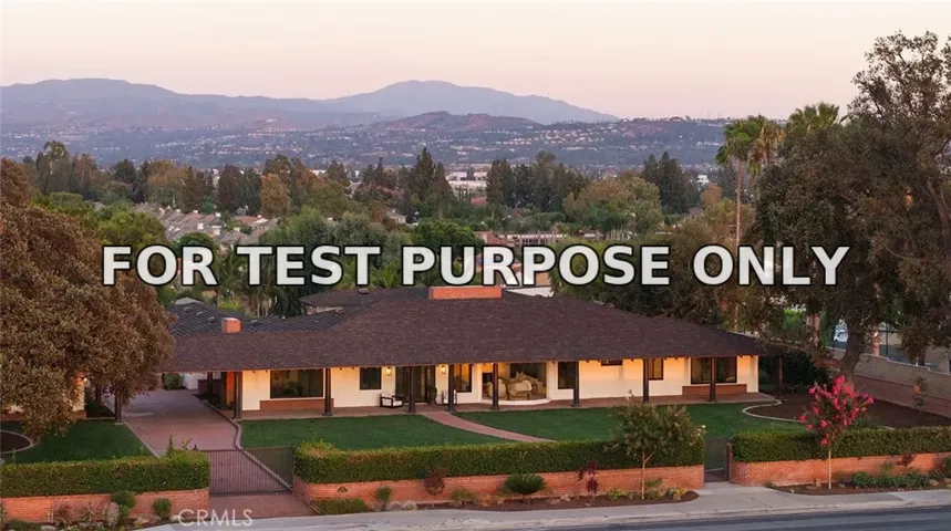 Demo/Test Data 410 N Angelina Drive, Placentia, CA 92870