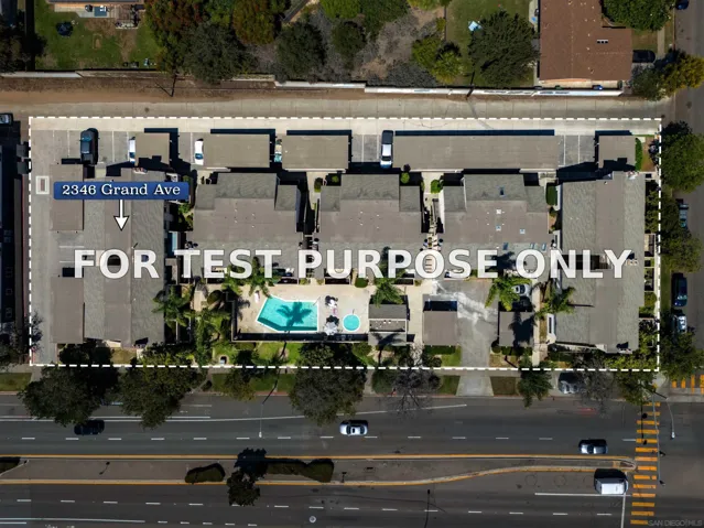 Demo/Test Data 2346 Grand, San Diego, CA 92109