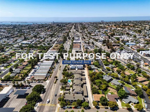 Demo/Test Data 2346 Grand, San Diego, CA 92109