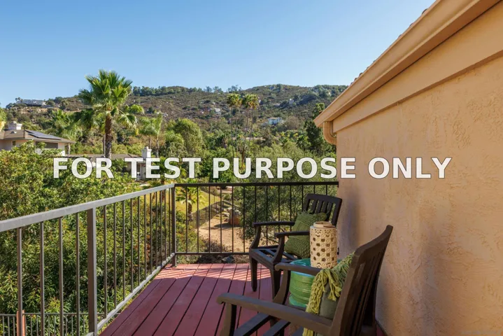 Demo/Test Data 13121 Wild Flower Ln, Poway, CA 92064