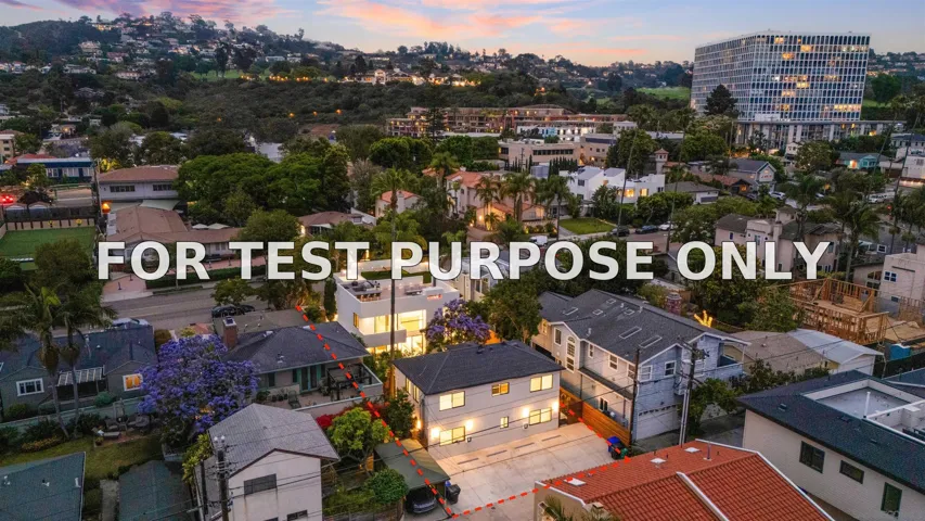Demo/Test Data 7376 Bishops Ln, La Jolla, CA 92037