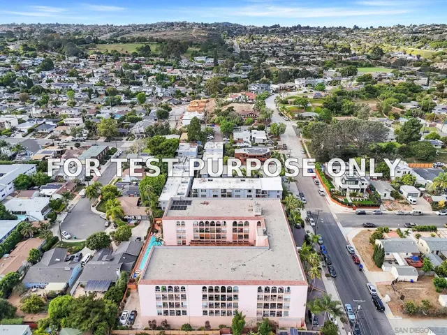 Demo/Test Data 4730 Noyes St Unit 106, San Diego, CA 92109