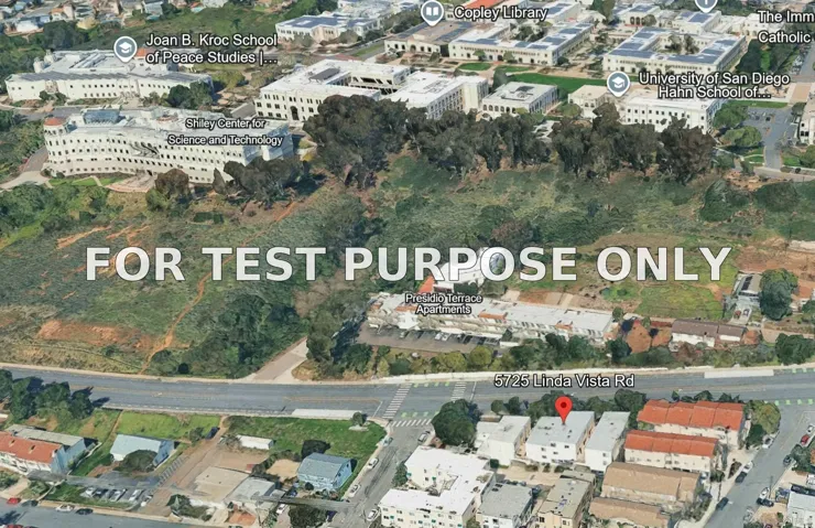 Demo/Test Data 5725 Linda Vista Raod Unit 4, San Diego, CA 92110