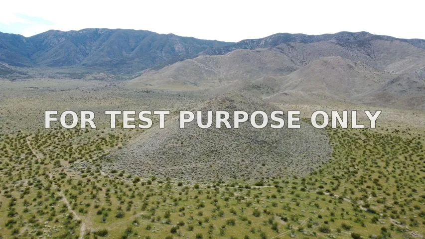 Demo/Test Data 0 Great Southern Overland Rte. Unit 1, Julian, CA 92036