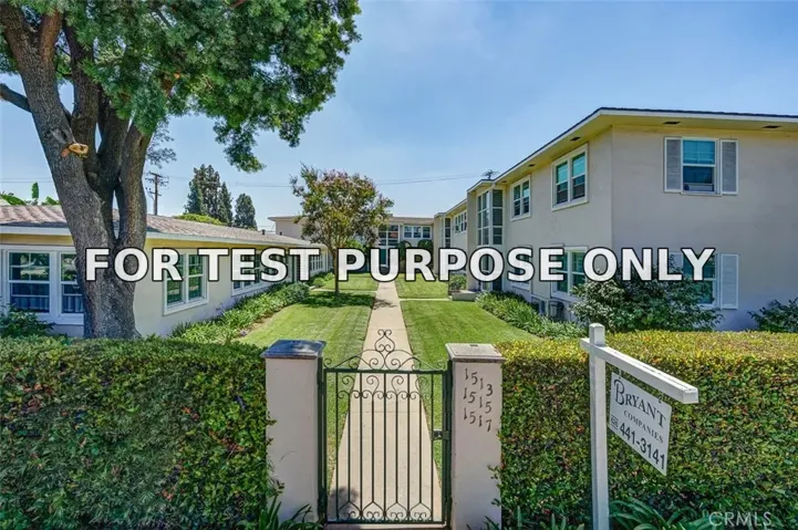 Demo/Test Data 1513-1519 Huntington Drive, South Pasadena, CA 91030