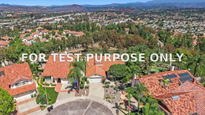 Demo/Test Data 16396 Avenida Suavidad, San Diego, CA 92128