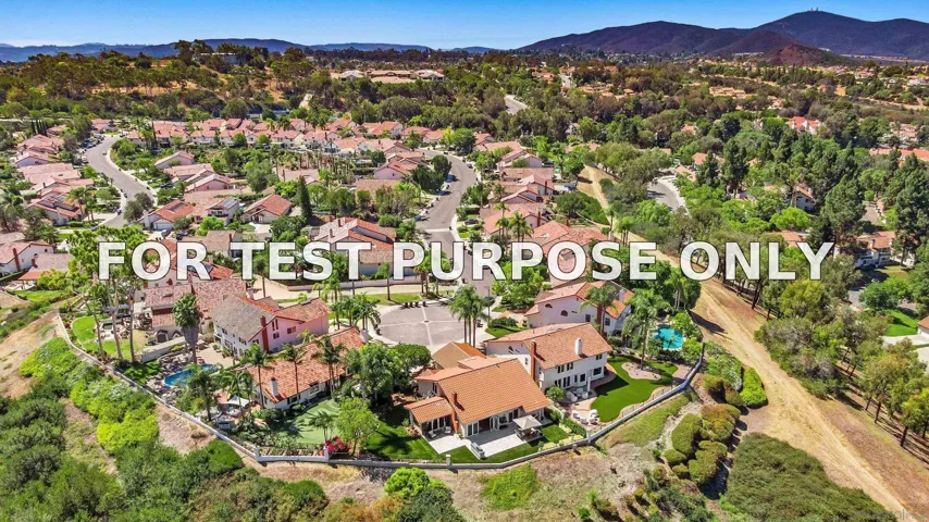 Demo/Test Data 16396 Avenida Suavidad, San Diego, CA 92128