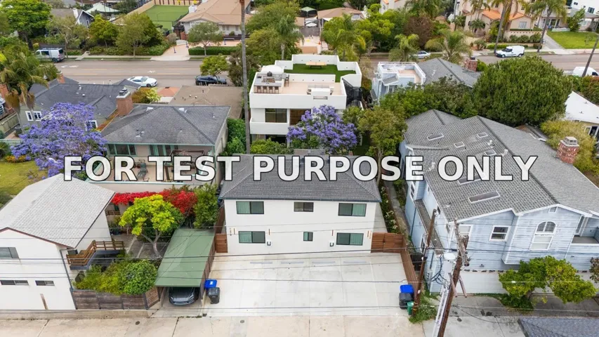 Demo/Test Data 7374 Bishops Ln, La Jolla, CA 92037