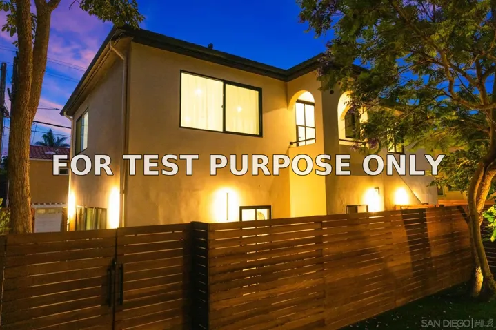 Demo/Test Data 7374 Bishops Ln, La Jolla, CA 92037