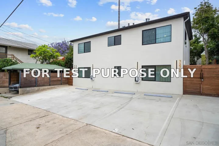 Demo/Test Data 7374 Bishops Ln, La Jolla, CA 92037