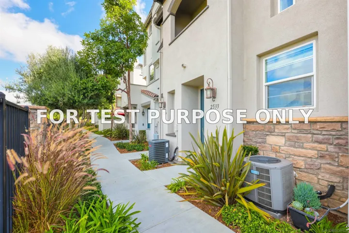 Demo/Test Data 2533 Antlers Way, San Marcos, CA 92078