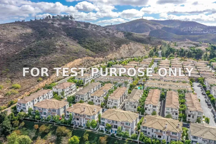 Demo/Test Data 2533 Antlers Way, San Marcos, CA 92078