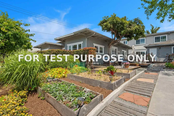 Demo/Test Data 1971 Ebers Street, San Diego, CA 92107
