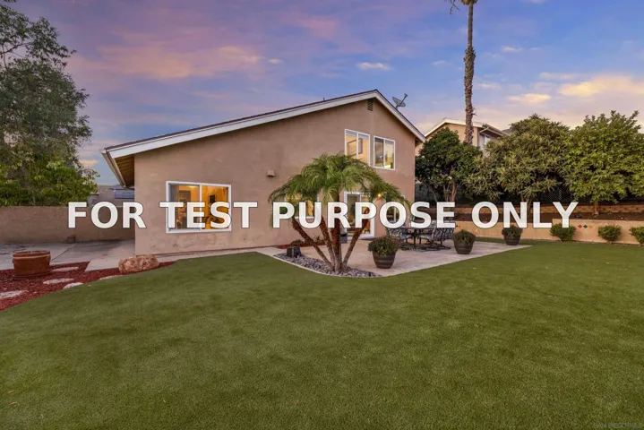 Demo/Test Data 9959 Riverhead Dr, San Diego, CA 92129