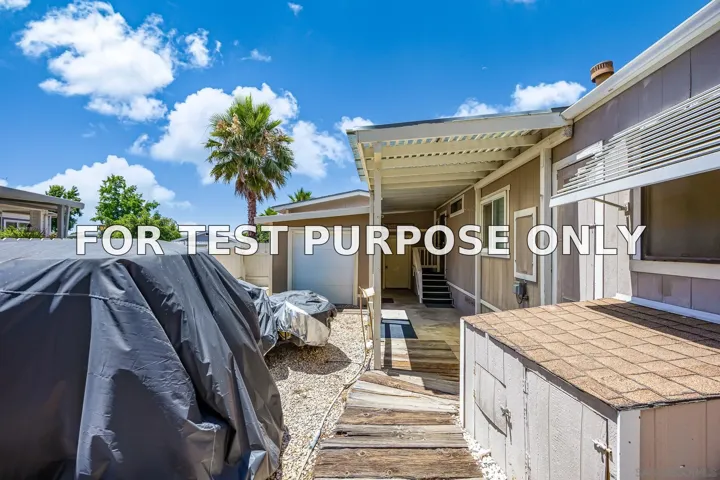 Demo/Test Data 18218 Paradise Mountain Rd Unit Spc 201, Valley Center, CA 92082