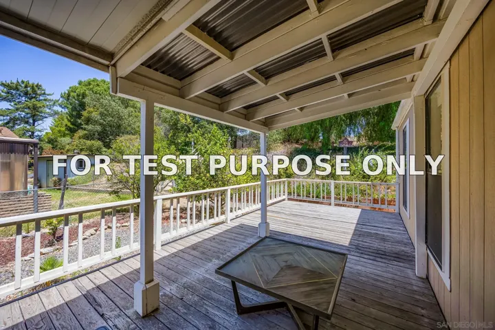 Demo/Test Data 18218 Paradise Mountain Rd Unit Spc 201, Valley Center, CA 92082