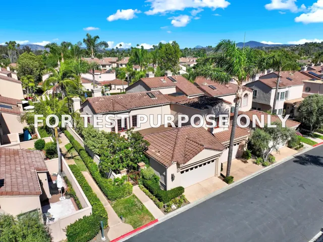 Demo/Test Data 3623 Paseo Vista Famosa, Rancho Santa Fe, CA 92091
