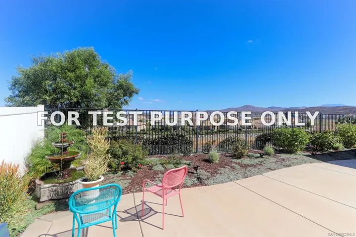 Demo/Test Data 32858 Sycamore Canyon Lane, Winchester, CA 92596