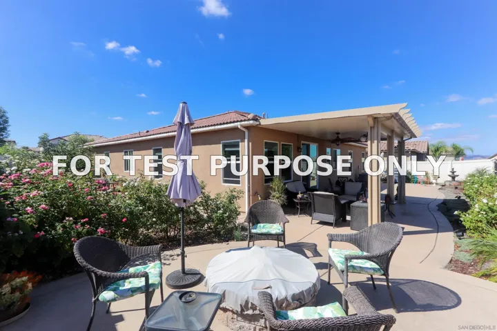 Demo/Test Data 32858 Sycamore Canyon Lane, Winchester, CA 92596