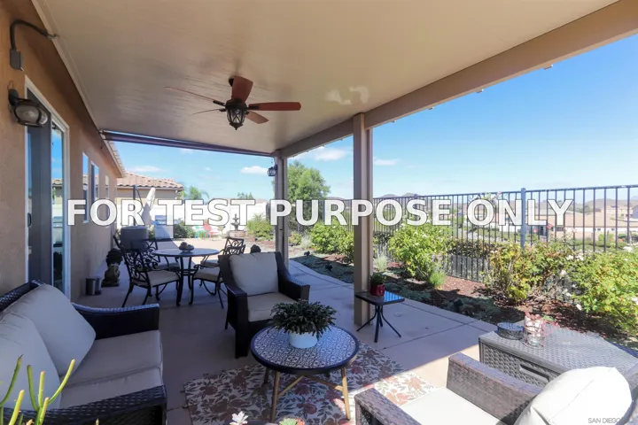 Demo/Test Data 32858 Sycamore Canyon Lane, Winchester, CA 92596