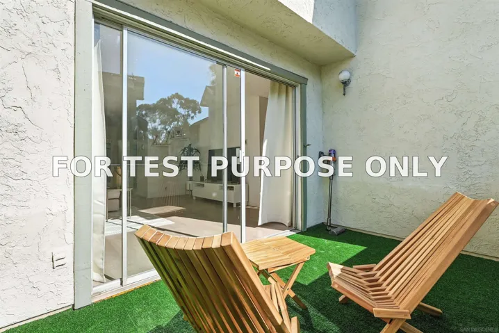 Demo/Test Data 6929 Park Mesa Way Unit #126, San Diego, CA 92111